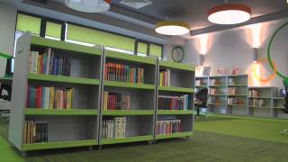 Otwarcie Biblioteki multimedialnej na Mokotowie [upl. by Royall302]