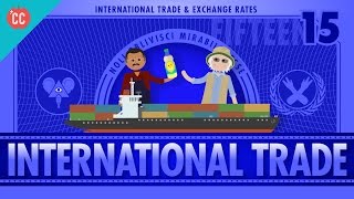 Imports Exports and Exchange Rates Crash Course Economics 15 [upl. by Calva885]