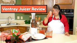 Juicing Recipe  How to Use a Juicer  Ventray Masticating Slow Juicer Review [upl. by End]