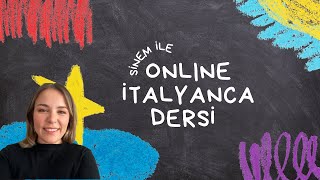 Online İtalyanca Dersi  Tanışma [upl. by Themis]