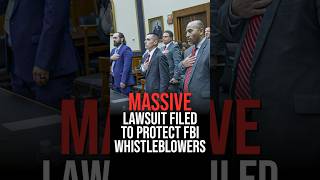 MASSIVE Lawsuit Filed to Protect FBI Whistleblowers shorts politics news [upl. by Takken861]