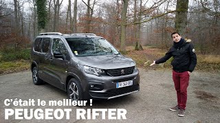 Peugeot RIFTER  Essai Complet version 7 places [upl. by Ruddie]