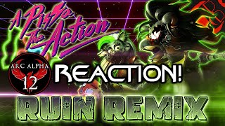 REACTION A PIZZA THE ACTION THE RUIN MIX  FNAF Security Breach Song  The Stupendium [upl. by Atinav]