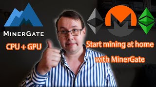 Start home mining with MinerGate in 2020 [upl. by Brittne]