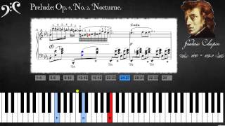 Chopin  Op 9 No 2 Nocturne Learn to play [upl. by Ttergram304]