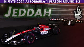 Formula 1 Saudi Arabian Grand Prix at Jeddah  Assetto Corsa  RSS Formula Hybrid 2023 AI Season [upl. by Apollus]