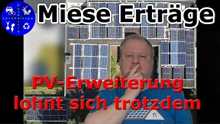 Photovoltaikanlage überdimensionieren lohnt sich nicht Bilanz nach 2 Jahren [upl. by Myrle]