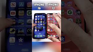 iPhone 16 vs iPhone 12 INSANE Speed Test ⚡ Who’s the Real King ShortsViralVideo [upl. by Tteragram765]