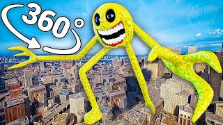 Roblox Innyume Smileys  City in 360° Video  VR  8K  Smileys Stylized Nextbot [upl. by Enomys]