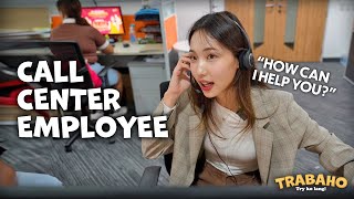 Being a Call Center Employee in the Philippines Be Like  TRABAHO [upl. by Alonso932]