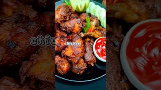 Easy chicken fry recipe shorts snacks food foryou [upl. by Hersch470]