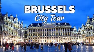 BRUSSELS City Tour  Belgium [upl. by Emeric736]