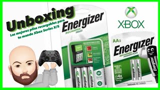 Unboxing PILAS RECARGABLES Energizer RECHARGE MAXI  Ideal para tu mando de XBOX SERIES XS [upl. by Attesoj]