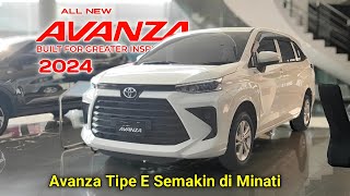 Toyota Avanza 2024 Tipe E MT Semakin laris [upl. by Ainesell]