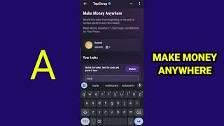 Make Money Anywhere  Tapswap Code Today New Task  5 Best Apps and Website for Your Phone [upl. by Kinny859]