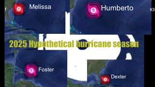 2025 Hypothetical Atlantic Hurricane season [upl. by Kinna995]