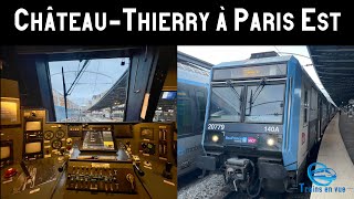 HD CABRIDE  Voyage en cabine de ChâteauThierry à PARIS EST [upl. by Lattie]