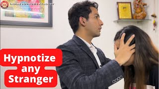 How to Hypnotize any Stranger  Fast Hypnosis Technique by Tarun Malik Clinical Psychologist [upl. by Suisyola]