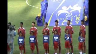 Nepal v Palestine Fifa Chairman Sepp Blatter arrives to see AFC Challenge Cup in Kathmandu Nepal [upl. by Darwin255]