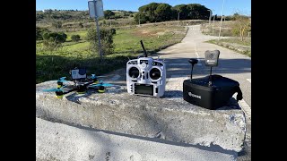 Iflight Nazgul 5 6S  EV800D  FrSky Taranis X9 Lite Fpv training 01122020 [upl. by Kwang]