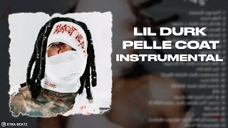 Lil Durk  Pelle Coat Instrumental [upl. by Richmal]