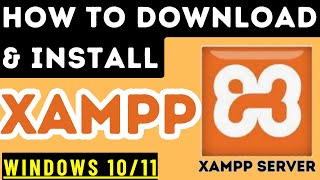 How to install xampp and host a website on windows 1011  Install XAMPP Server on Windows1011 [upl. by Ailemor]