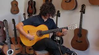 Fernando Cabrera 1996 flamenco guitar – this is a magnificent handmade flamenco guitar [upl. by Guthry]