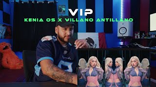 Kenia OS Villano Antillano  VIP Video Oficial  REACCION [upl. by Nitsuga]