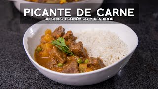 COMO PREPARAR PICANTE DE CARNE  COMIDA PERUANA  ACOMERPE [upl. by Eycal]