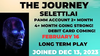 Going Strong SELETTIAI Passive Income Long Term Platform [upl. by Anay]