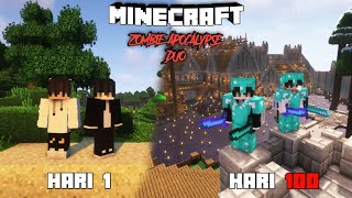 100 Hari di Minecraft ATTACK ON TITANS  HARDCORE [upl. by Zavala]