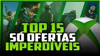 SUPER SELEÇÃO As 15 MELHORES OFERTAS de JOGOS de XBOX ONE e XBOX SERIES XS pra COMPRAR AGORA [upl. by Jarlathus]