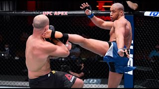 Ciryl Gane vs Junior Dos Santos Full Fight Highlights UFC 256 [upl. by Rebe]