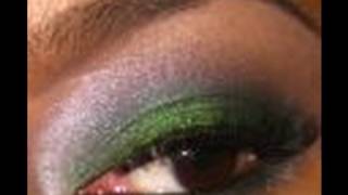 Emerald Green Holiday look makeup tutorial [upl. by Attenov]