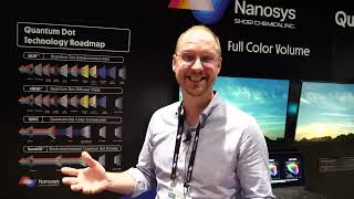 Nanosys at Display Week 2024 Quantum Dots everywhere Nobel Prize 2023 QDOLED QDEL NanoLED [upl. by Arocahs]