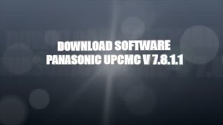 Download Software Panasonic UPCMC V 7811 [upl. by Iden354]