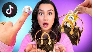 Jai Fait une MINI Trousse De Maquillage TIKTOK Viral [upl. by Yeldarb]