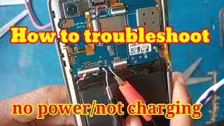 cellphone repair tutorial part 3  paano magtroubleshoot ng cellphone  no power [upl. by Leamaj752]