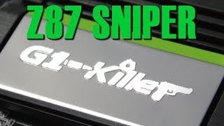 Gigabyte Z87 G1 Sniper Motherboard Review [upl. by Wills569]