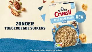 Quaker Cruesli® Zero Sugar Added [upl. by Florance]