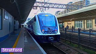 Stratford  Elizabeth line  London Crossrail  British Rail Class 345 [upl. by Colly]