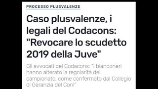 JUVE 🔴PLUSVALENZE REVOCA SCUDETTO JUVE 2019‼️SPALLETTI E LA NAZIONALE [upl. by Alahs303]