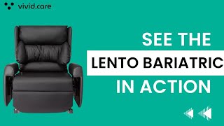 Lento Bariatric Riser Recliner [upl. by Fritz]