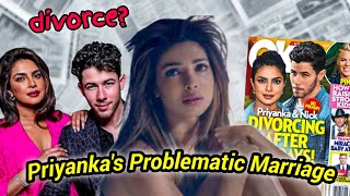 PRIYANKA CHOPRA amp NICK JONAS GETTING DIVORCE DUE TO THEIR TOXIC RELATIONSHIP [upl. by Ekle]