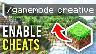 How To Enable Cheats In Minecraft  Full Guide [upl. by Htebirol]