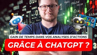 ChatGPT  loutil qui simplifie vos recherches et analyses dactions [upl. by Cleres]