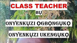 What is CLASSROOM called in Igbo Language [upl. by Larrisa]