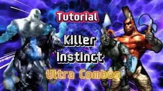 Tutorial Ultra Combos Killer Instinct Snes [upl. by Otreblanauj]