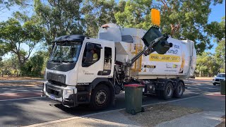 City of wanneroo recycle with 96163 big grabs [upl. by Enelahs]