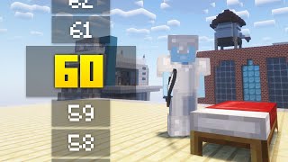 MINECRAFT BEDWARS CHALLENGE target win 100 45 w xqlv [upl. by Wiatt]